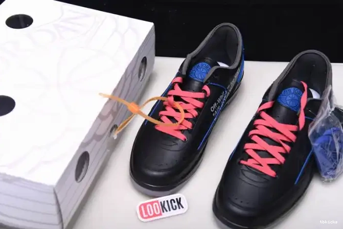 Rep TBK SP Retro Low Black Blue DJ4375-004 Jordan Off-White 2 0520